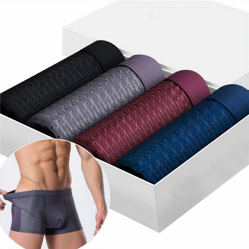 Bamboo Boxer Briefs - For all day comfort - 5+5 FREE