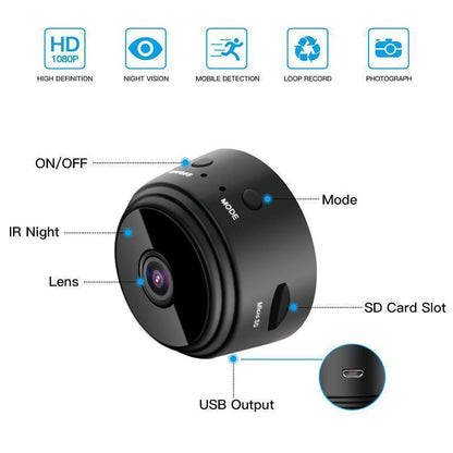 WifiCam Pro - 1080p Magnetische WiFi Mini Camera