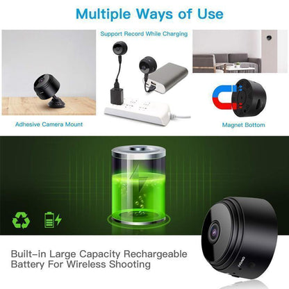 WifiCam Pro - 1080p Magnetische WiFi Mini Camera