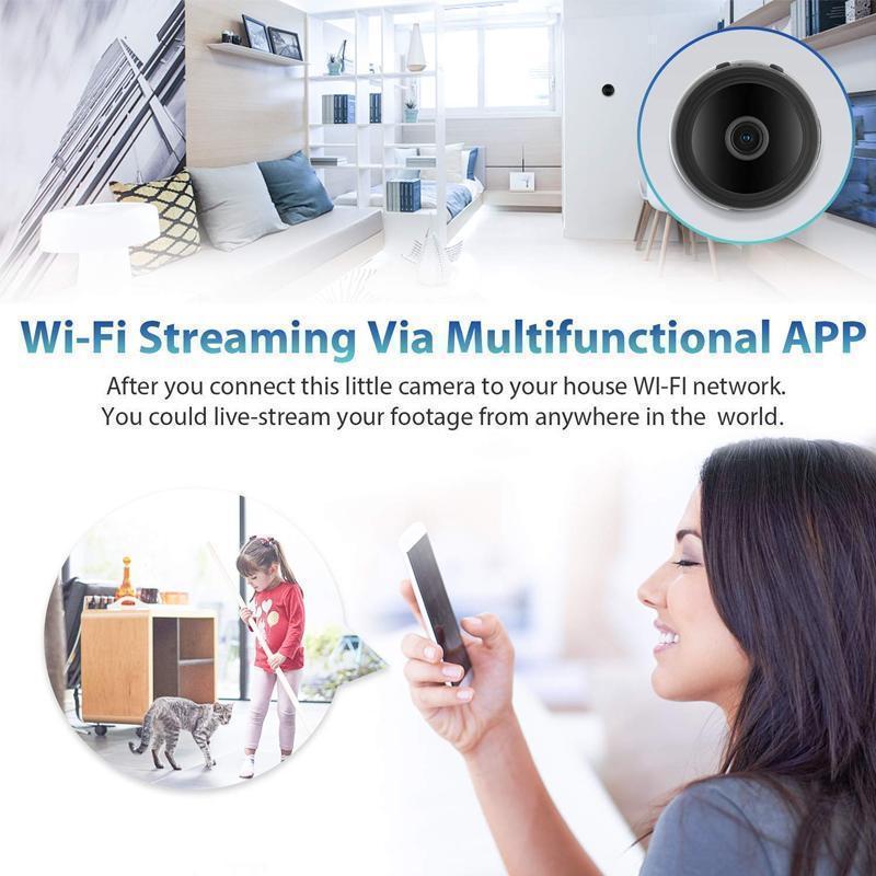 WifiCam Pro - 1080p Magnetische WiFi Mini Camera