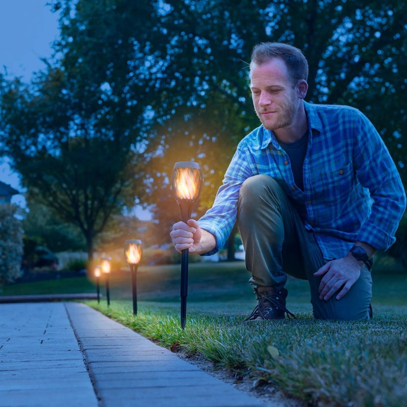 Nachtlamp op zonne-energie